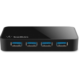 Belkin SuperSpeed USB 3.0 4-port Hub - USB - External - 4 USB Port(s) - 4 USB 3.0 Port(s)