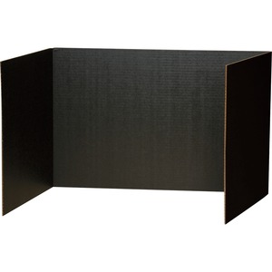 Pacon+Privacy+Boards+-+48%26quot%3BW+x+16%26quot%3BH+-+4+Boards%2FPack+-+Black