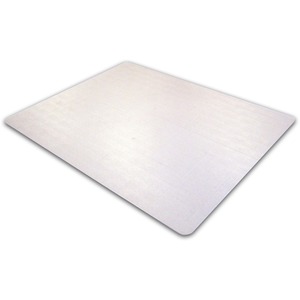Cleartex Advantagemat Low Pile PVC Rectangluar Chair Mat - Carpeted Floor, Home, Office, Carpet - 60