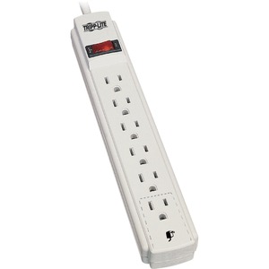 Tripp+Lite+by+Eaton+Power+It%21+6-Outlet+Power+Strip+15+ft.+%284.57+m%29+Cord+-+NEMA+5-15P+-+6+x+NEMA+5-15R+-+15+ft+Cord+-+15+A+Current+-+120+V+AC+Voltage+-+1875+W+-+Wall+Mountable+-+White