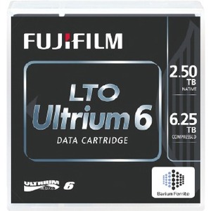 Fujifilm LTO Ultrium Data Cartridge - LTO-6 - Labeled - 2.50 TB (Native) / 6.25 TB (Compre