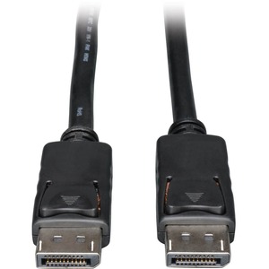 Tripp Lite by Eaton DisplayPort Cable with Latching Connectors 4K (M/M) Black 25 ft. (7.62 m)