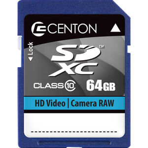 Centon 64 GB Class 10 SDXC - 5 Year Warranty