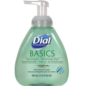 Dial+Basics+HypoAllergenic+Foam+Hand+Soap+-+Fresh+ScentFor+-+15.2+fl+oz+%28449.5+mL%29+-+Pump+Bottle+Dispenser+-+Hand+-+Green+-+1+Each