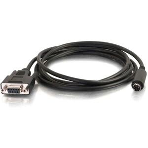 C2G Serial RS232 Projector Cable - Sharp compatible - 6 ft DB-9/Mini-DIN Data Transfer Cab