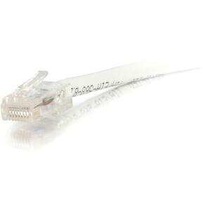 C2G-75ft Cat6 Non-Booted Unshielded (UTP) Network Patch Cable - White - Category 6 for Network Device - RJ-45 Male - RJ-45 Male - 75ft - White