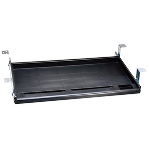 STANDARD UNDER DESK KEYBOARD TRAY BLACK - 20.6" Width - Black