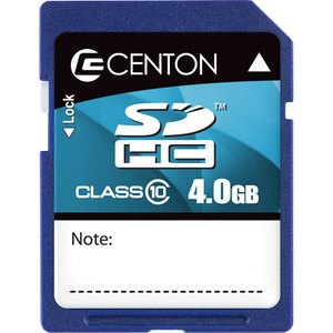Centon 4 GB Class 10 SDHC - 5 Year Warranty