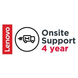 Lenovo Onsite Support (Add-On) - 4 Year - Warranty - On-site - Maintenance - Parts & Labor