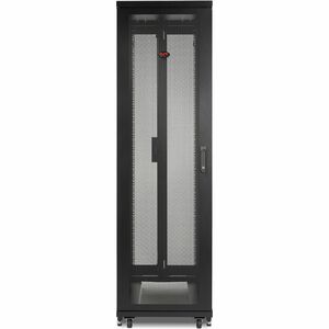 APC by Schneider Electric Netshelter SV Rack Cabinet - 42U Rack Height x 19" (482.60 mm) Rack Width - Black - 459.94 kg Dynamic/Rolling Weight Capacity - 1000.17 kg Static/Stationary Weight Capacity
