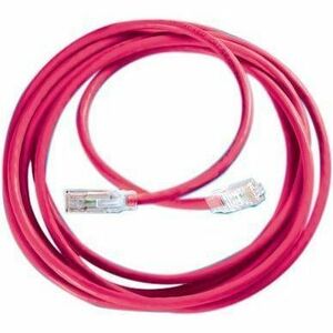 Ortronics Clarity CAT5E Modular Patch Cord, 5 ft, Red