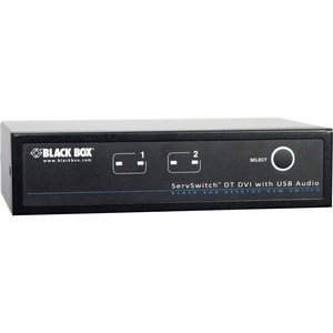 Black Box ServSwitch DT DVI with Bidirectional Audio, 2-Port