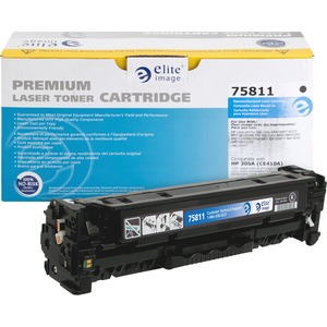 Elite+Image+Remanufactured+Laser+Toner+Cartridge+305A+%28CE410A%29+-+Black+-+1+Each+-+2200+Pages