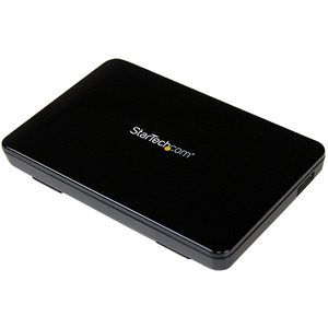 StarTech.com 2.5in USB 3.0 External SATA III SSD Hard Drive Enclosure with UASP - Portable External HDD - Turn a 2.5" SATA Hard Drive or Solid State Drive into a UASP supported USB 3.0 External Hard Drive - 2.5 HDD Enclosure - 2.5 SATA Hard Drive Enclosure - USB 3.0 Hard Drive Enclosure - USB 3.0 2.5 Enclosure - UASP Enclosure - 2.5in SATA III Enclosure