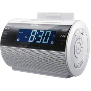 sony iphone dock clock radio