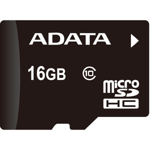 Adata Premier 16 GB Class 10/UHS-I microSDHC - 50 MB/s Read