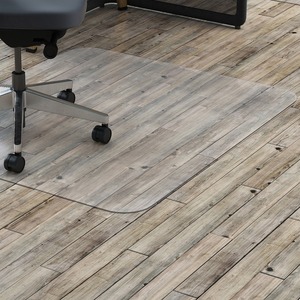 Lorell+Big+%26+Tall+Chairmat+-+Hard+Floor%2C+Vinyl+Floor%2C+Tile+Floor%2C+Wood+Floor+-+48%26quot%3B+Length+x+36%26quot%3B+Width+x+0.133%26quot%3B+Thickness+-+Rectangular+-+Polycarbonate+-+Clear+-+1Each