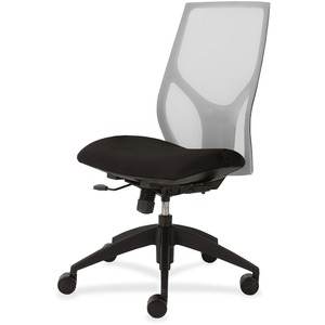 9+to+5+Seating+Vault+1460+Armless+Task+Chair+-+Black+Seat+-+5-star+Base+-+1+Each