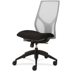 9+to+5+Seating+Vault+1460+Armless+Task+Chair+-+Black+Seat+-+5-star+Base+-+1+Each