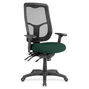 Eurotech Apollo MFHB9SL Executive Chair - Forest Fabric Seat - 5-star Base - 1 Each