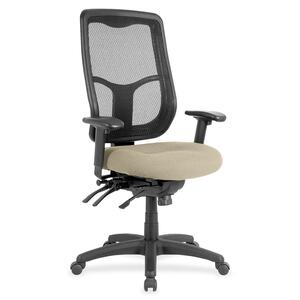 Eurotech+Apollo+MFHB9SL+Executive+Chair+-+Travertine+Fabric+Seat+-+5-star+Base+-+1+Each