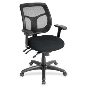 Eurotech+Apollo+MFT9450+Task+Chair+-+Onyx+Fabric+Seat+-+5-star+Base+-+1+Each