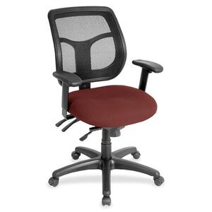 Eurotech+Apollo+MFT9450+Task+Chair+-+Carmine+Fabric+Seat+-+5-star+Base+-+1+Each