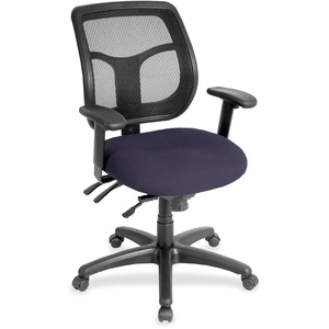 Eurotech Apollo Task Chair - Winery Fabric Seat - 5-star Base - 1 Each