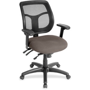 Eurotech+Apollo+Task+Chair+-+Gray+Fabric+Seat+-+5-star+Base+-+1+Each