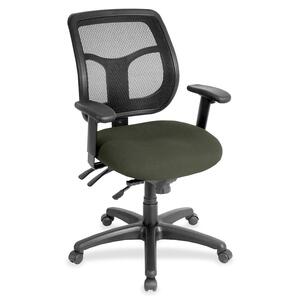Eurotech Apollo MFT9450 Task Chair - Olive Green Fabric Seat - 5-star Base - 1 Each