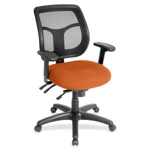 Eurotech+Apollo+Task+Chair+-+Pumpkin+Fabric+Seat+-+5-star+Base+-+1+Each