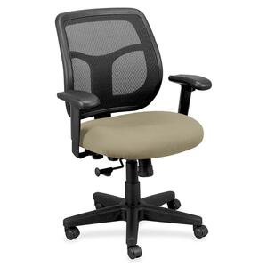 Eurotech+Apollo+Task+Chair+-+Pumice+Fabric+Seat+-+5-star+Base+-+1+Each