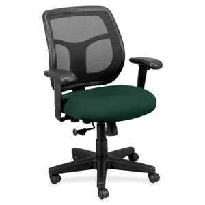 Eurotech+Apollo+Task+Chair+-+Forest+Fabric+Seat+-+5-star+Base+-+1+Each