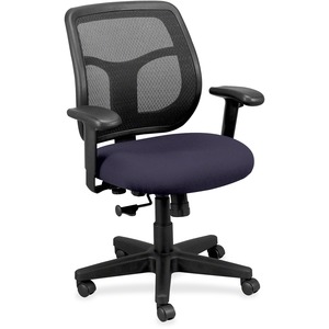 Eurotech Apollo Task Chair - Winery Fabric Seat - 5-star Base - 1 Each