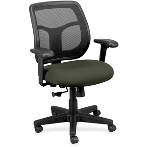 Eurotech+Apollo+MT9400+Mesh+Task+Chair+-+Olive+Green+Fabric+Seat+-+Olive+Green+Back+-+5-star+Base+-+1+Each