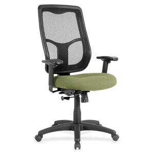 Eurotech Apollo MTHB94 Executive Chair - Cress Fabric Seat - 5-star Base - 1 Each