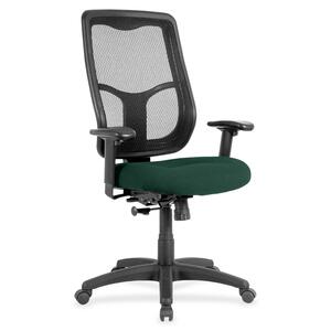 Eurotech+Apollo+High+Back+Synchro+Task+Chair+-+Forest+Fabric+Seat+-+5-star+Base+-+1+Each