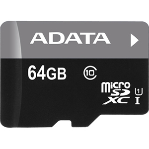 XPG Premier 64 GB Class 10/UHS-I (U1) microSDXC - 80 MB/s Read - 10 MB/s Write - Lifetime Warranty