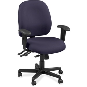 Eurotech+4x4+49802A+Task+Chair+-+Winery+Leather+Seat+-+Winery+Leather+Back+-+5-star+Base+-+1+Each