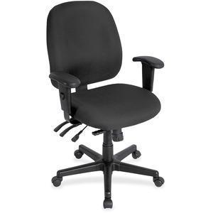 Eurotech+4x4+498SL+Task+Chair+-+Fog+Fabric+Seat+-+Fog+Fabric+Back+-+5-star+Base+-+1+Each