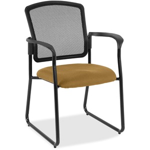 Eurotech Dakota 2 7055SB Guest Chair - Nugget Fabric Seat - Steel Frame - 1 Each