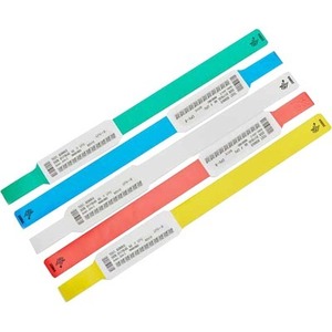 Zebra Z-Band UltraSoft Wristband Cartridge Kit (Blue)