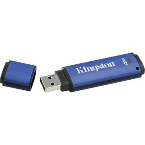 Kingston DataTraveler Vault Privacy 3.0 - 4 GB - USB 3.0 - 80 MB/s Read Speed - 12 MB/s Write Speed