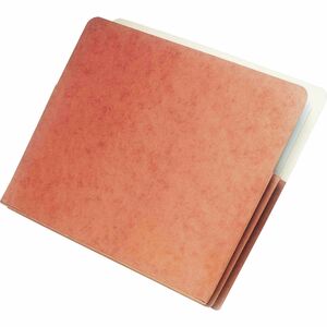 SKILCRAFT%C2%AE+Letter+File+Jacket+-+8+1%2F2%26quot%3B+x+11%26quot%3B+-+1+3%2F4%26quot%3B+Expansion+-+1+3%2F4%26quot%3B+Fastener+Capacity+-+2+Plys+-+Red+-+0%25+Recycled+-+1+Each