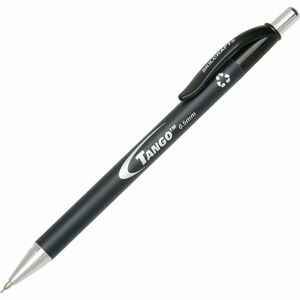 SKILCRAFT%C2%AE+Tango+Mechanical+Pencils+-+0.5+mm+Lead+-+Fine+Point+-+Black+Rubberized+Barrel+-+1+Dozen