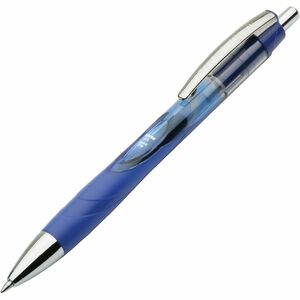 SKILCRAFT%C2%AE+Vista+Gel+Ink+Pen+-+0.7+mm+Medium+Pen+Point+-+Refillable+-+Retractable+-+Blue+Ink+-+Gel-based+-+1+Dozen
