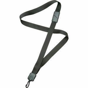 SKILCRAFT%C2%AE+Swivel+Hook+Neck+Lanyard+-+Swivel+Hook+Attachment+-+Black+-+Nylon%2C+Plastic+-+1+Dozen