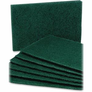 SKILCRAFT%C2%AE+Scouring+Pads+-+0.2%26quot%3B+Height+x+6%26quot%3B+Width+x+9.5%26quot%3B+Depth+-+10+%2F+Pack+-+Nylon+-+Green
