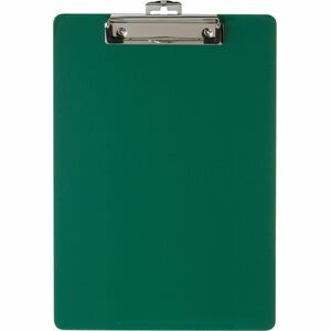 Officemate+Low-profile+Clip+Plastic+Clipboard+-+8+1%2F2%26quot%3B+x+11%26quot%3B+Sheet+Size+-+Plastic+-+Green+-+1+Each
