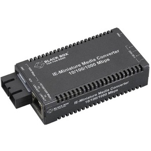 Black Box Industrial MultiPower Miniature Media Converter